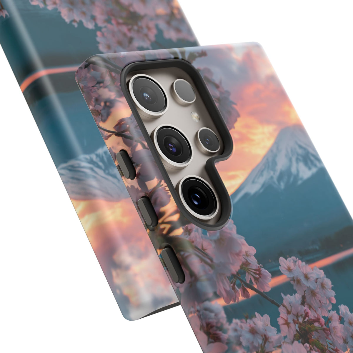Fuji Petal Reflection Samsung Galaxy Tough Phone Case