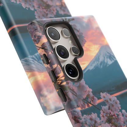 Fuji Petal Reflection Samsung Galaxy Tough Phone Case