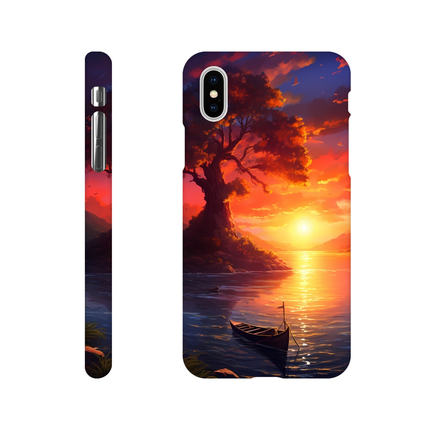 iPhone case - Solitary Sunset Serenade
