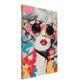 Canvas Wall Art - Pop Blossom Beauty