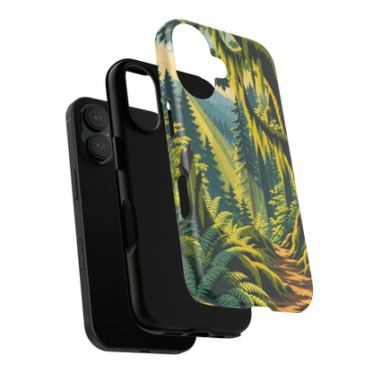 Hoh Rain Forest — Mosslight iPhone Tough Case
