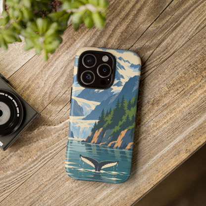 Glacier Bay — Fjord Silence iPhone Tough Case