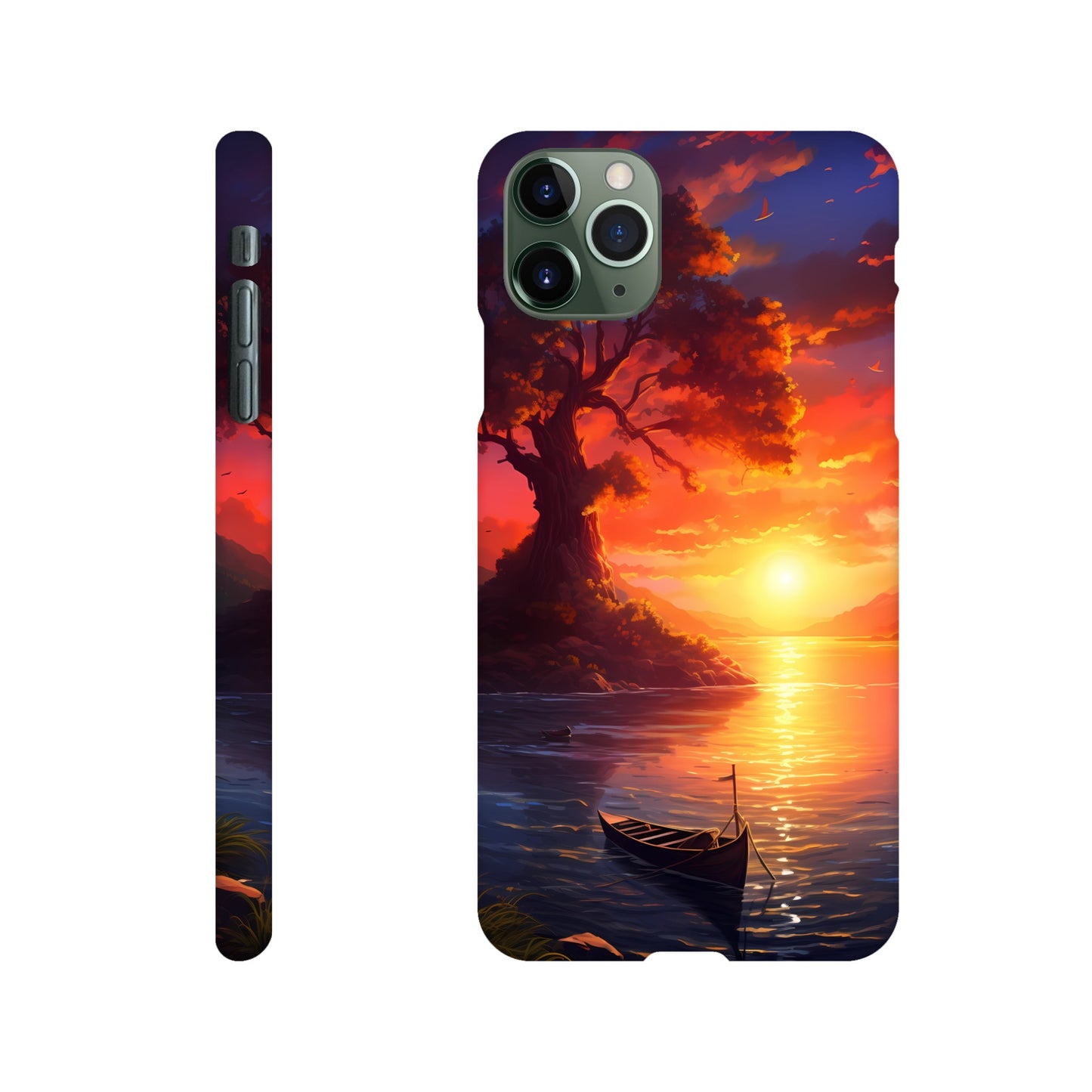 iPhone case - Solitary Sunset Serenade