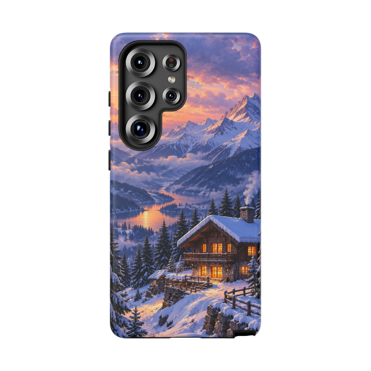 Alpine Hearth Samsung Galaxy Tough Case | winter cabin