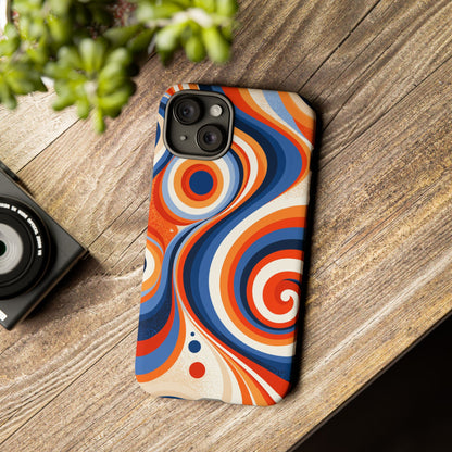 Electric Orbit iPhone Tough Phone Case