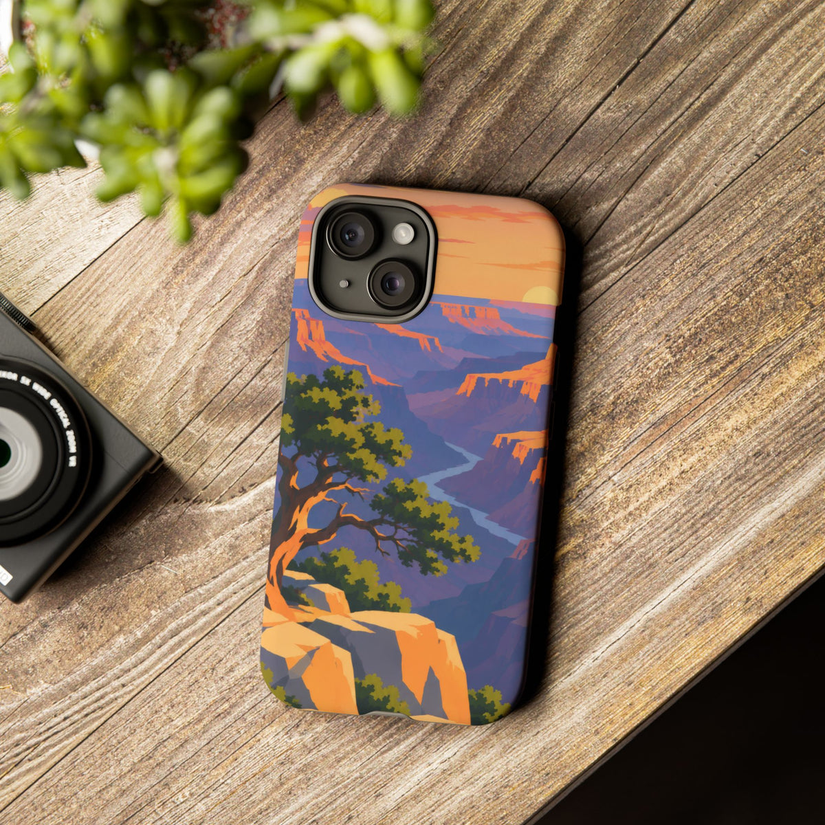 Grand Canyon — Blue Canyon Dawn iPhone Tough Case