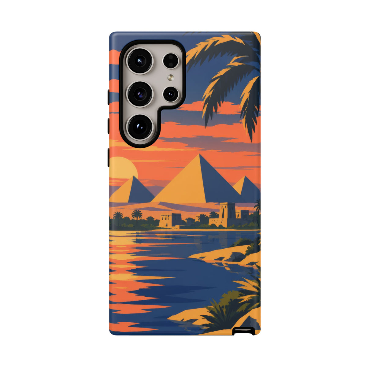 The Pyramids — Nile Dusk Samsung Galaxy Tough Case