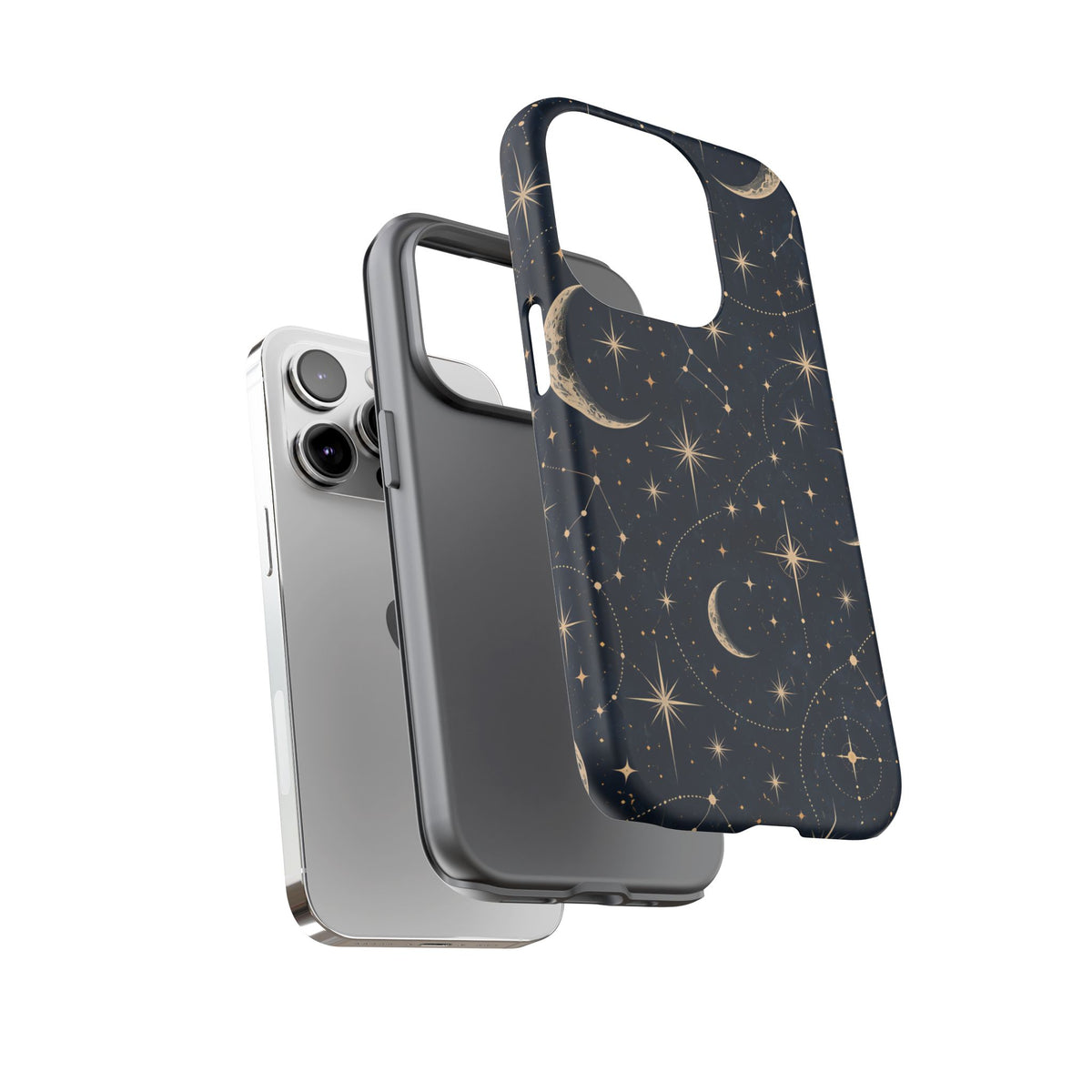 Celestial Moon iPhone Tough Case | Nocturne Atlas