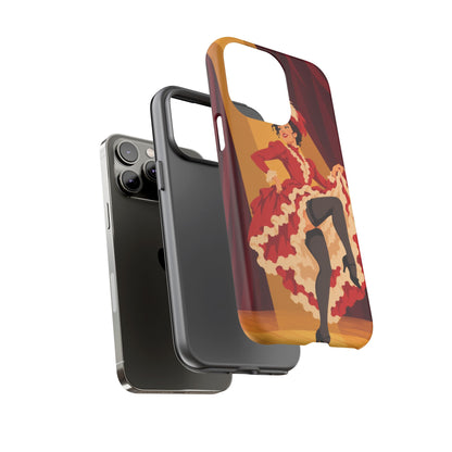 Moulin Rouge Dancer — Crimson Cabaret iPhone Tough Case | cabaret dancer
