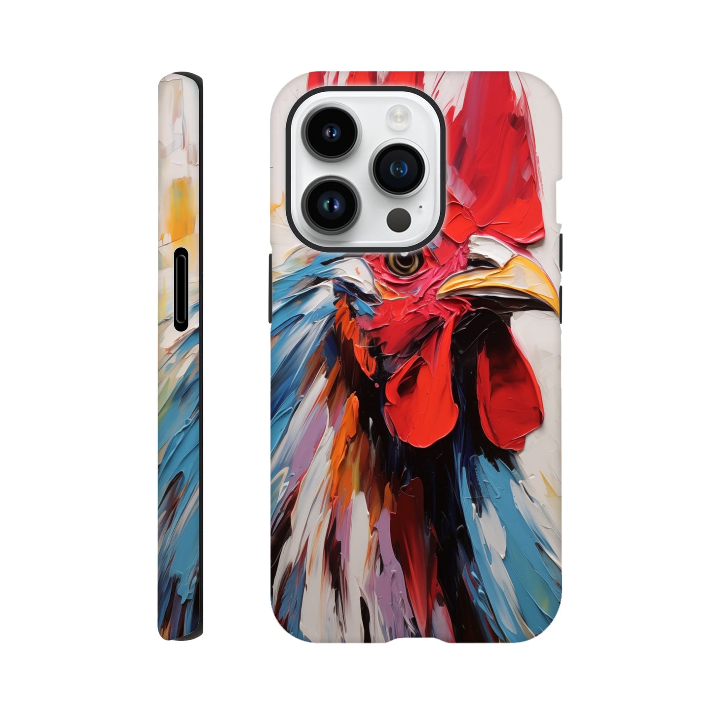 iPhone Case - Rooster Vibrant Vigilance