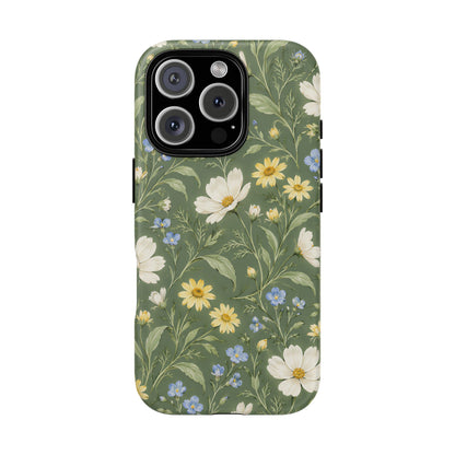 Wildflower iPhone Tough Case | Meadow Herbarium