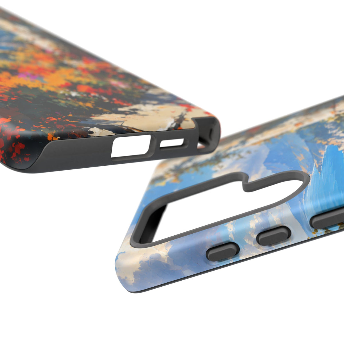 Azure Sanctuary Samsung Galaxy Tough Case | Painterly Coastal Landscape