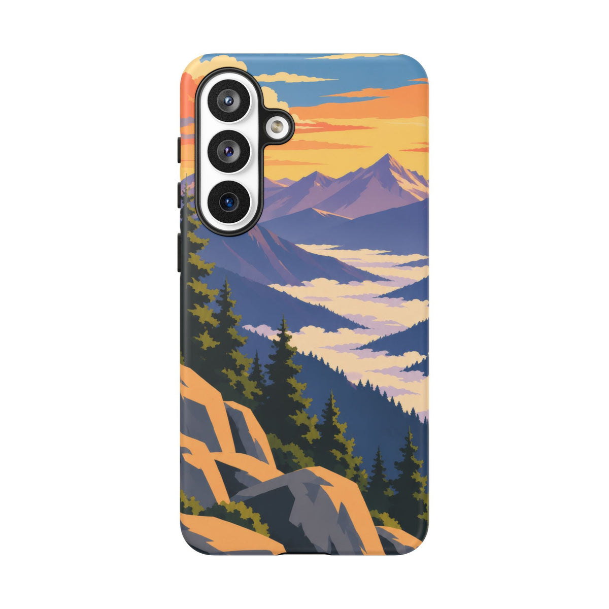 Misty Mountains — Amethyst Pass Samsung Galaxy Tough Case