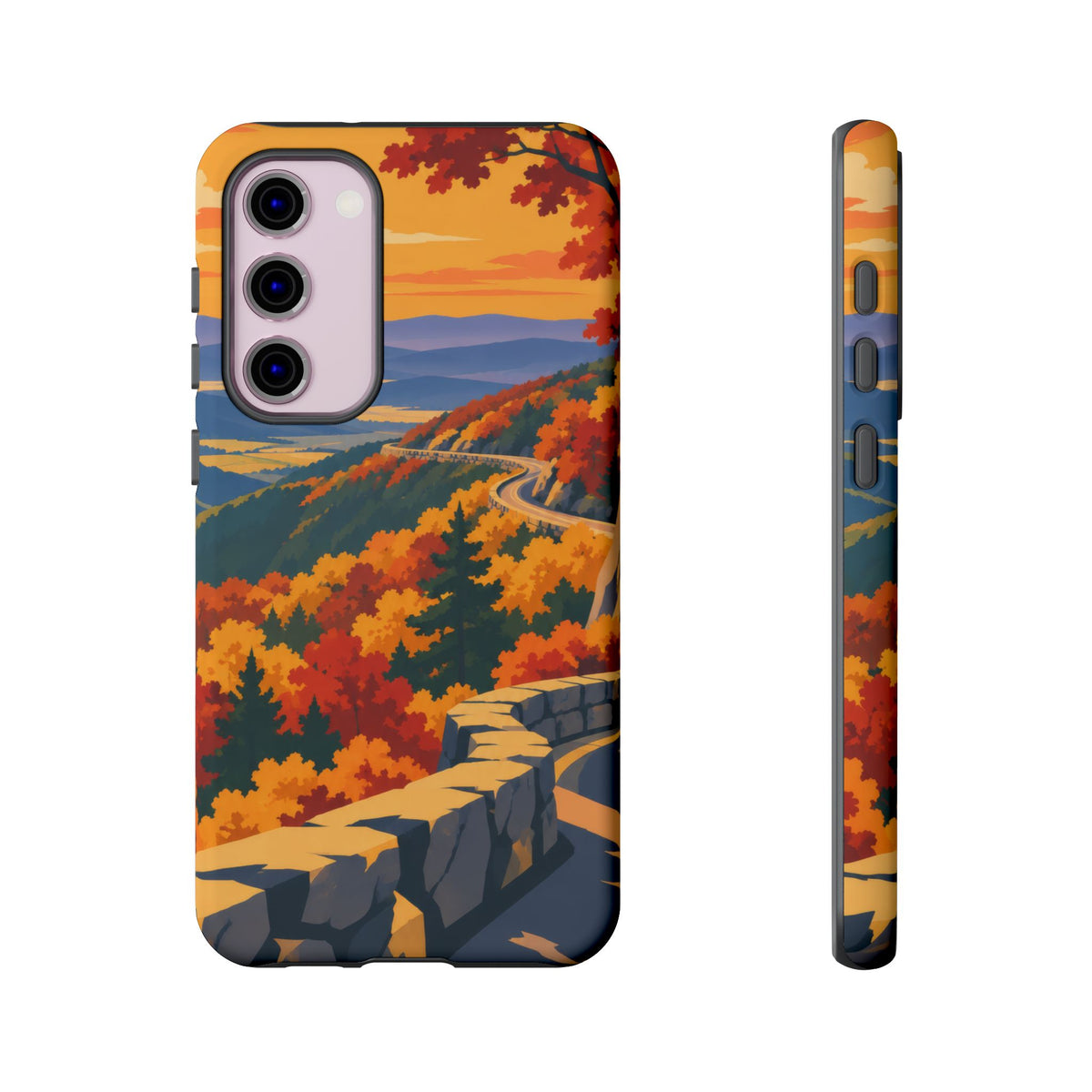 Skyline Drive — Overlook Gold Samsung Galaxy Tough Case