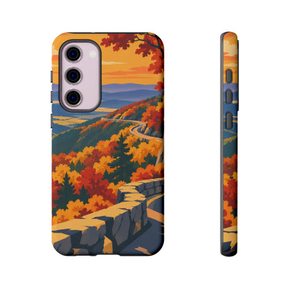 Skyline Drive — Overlook Gold Samsung Galaxy Tough Case