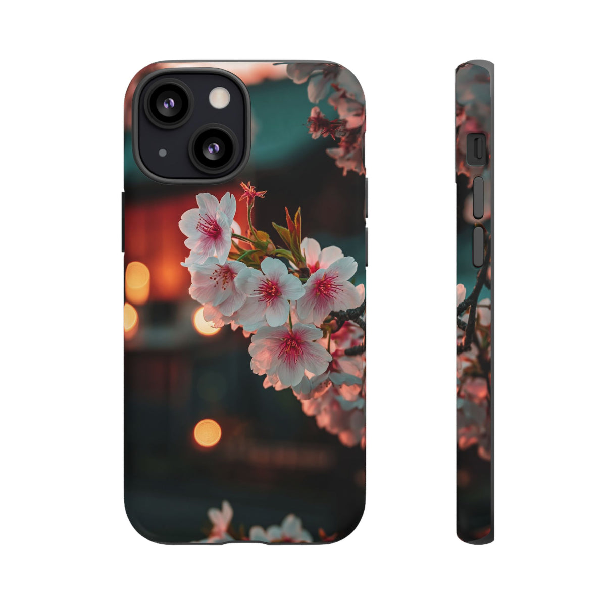 Kyoto Blossom Lanterns iPhone Tough Phone Case
