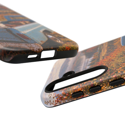 Blue Truck October Samsung Galaxy Tough Case | border collie