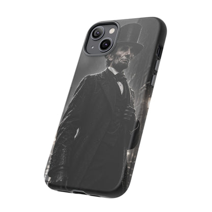 Abe after Midnight iPhone Tough Case | noir lincoln