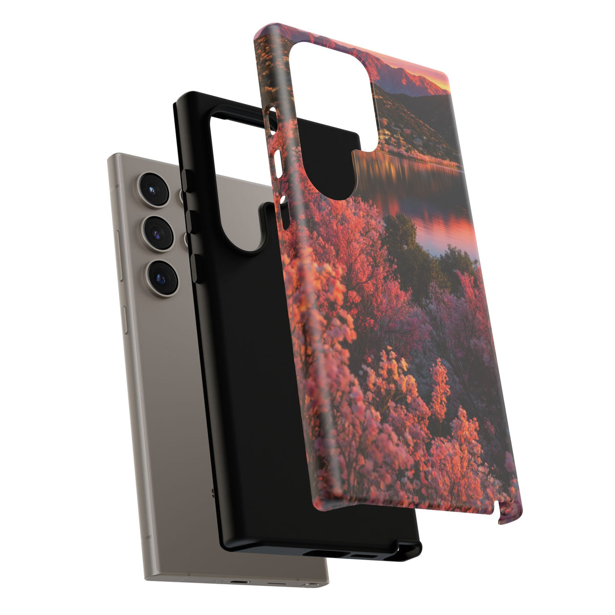 Alpine Bloom Lake Samsung Galaxy Tough Phone Case