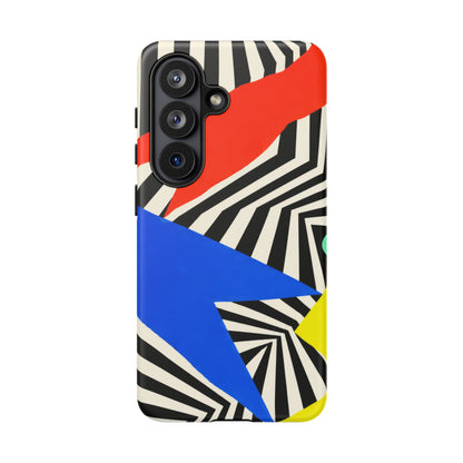 Broken Signal Samsung Galaxy Tough Case | Optical Stripe Art