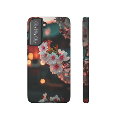 Kyoto Blossom Lanterns Samsung Galaxy Tough Phone Case