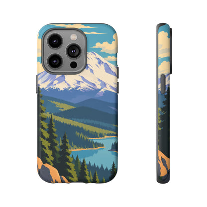 Mount Shasta — Snowlight iPhone Tough Case