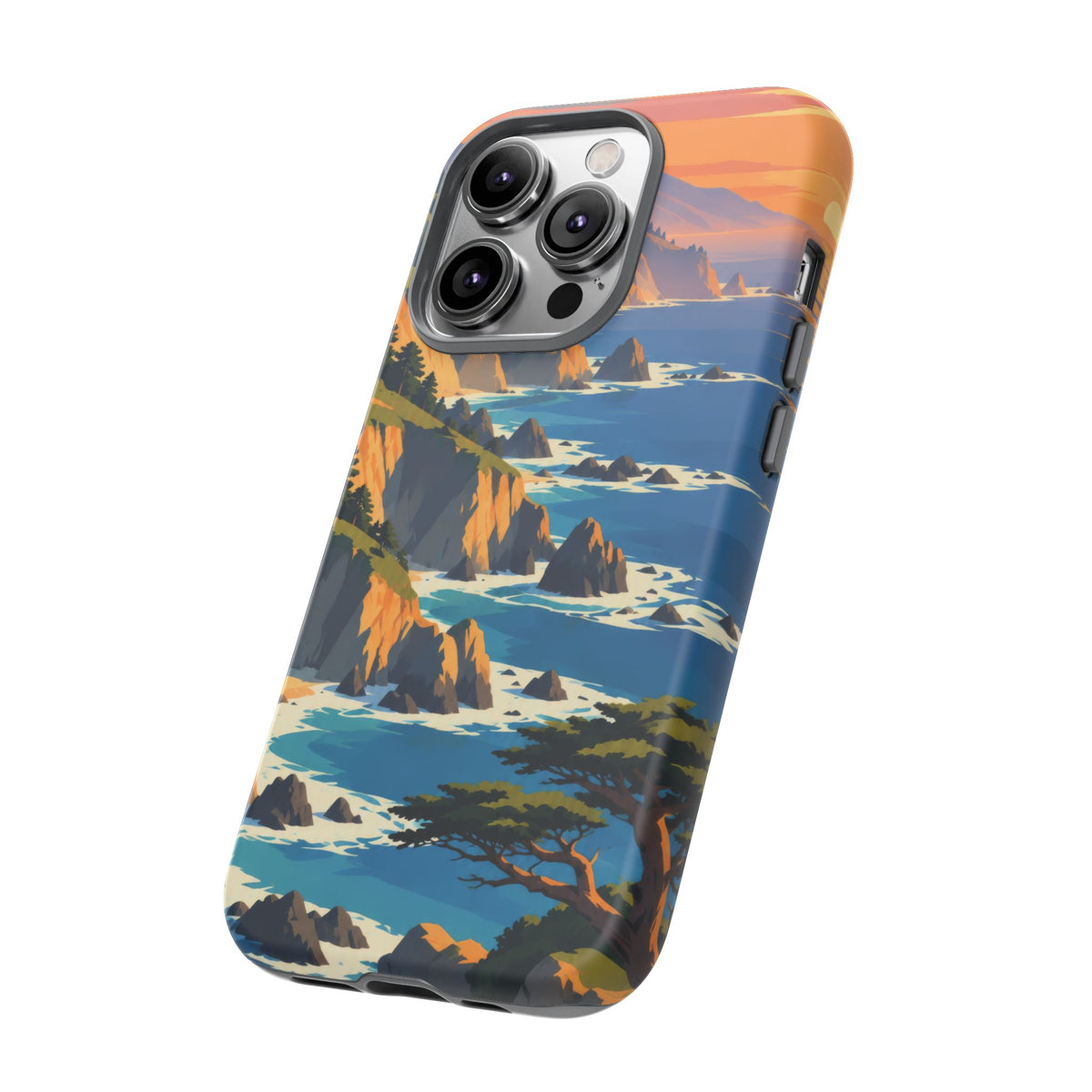 Big Sur — Cypress Coast iPhone Tough Case