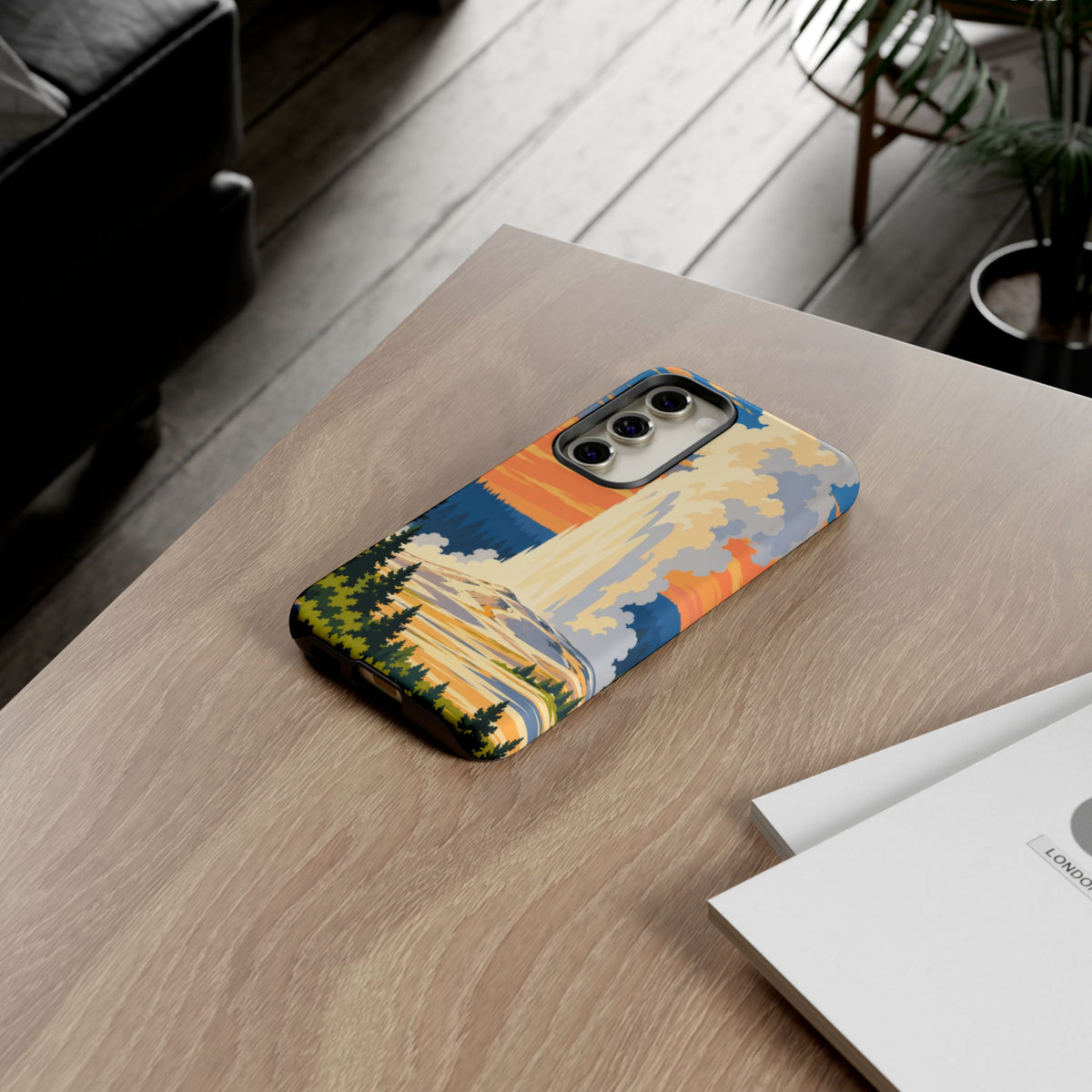 Yellowstone — Geyser Dawn Samsung Galaxy Tough Case