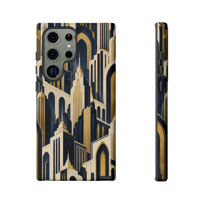 Midnight Metropolis Samsung Galaxy Tough Case | art deco