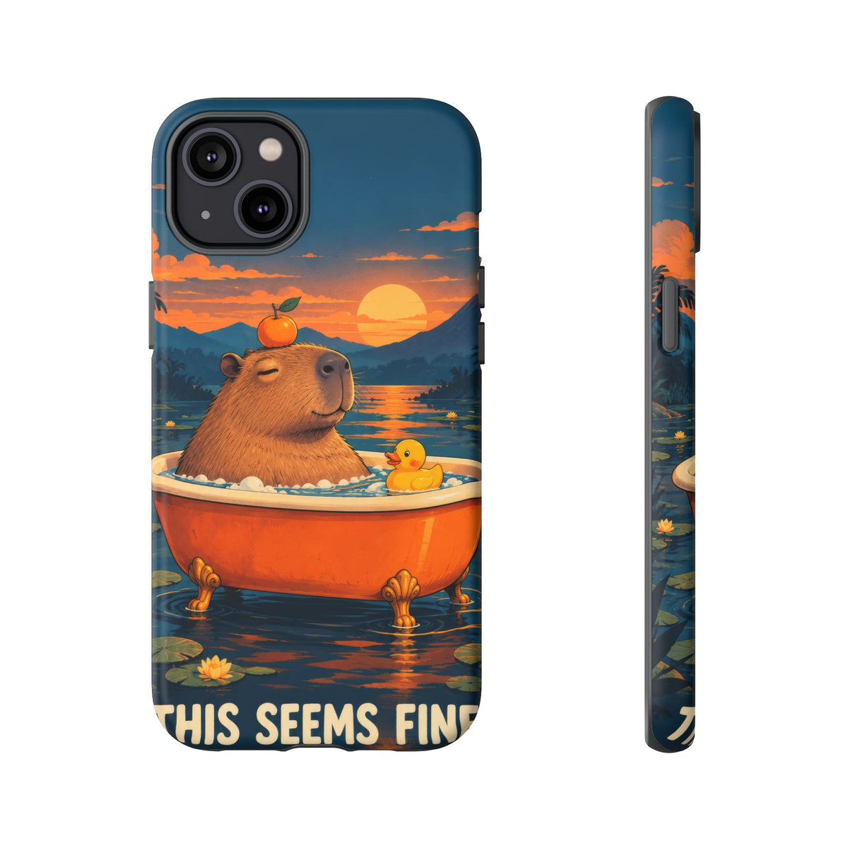Minor Inconvenience iPhone Tough Case | funny capybara