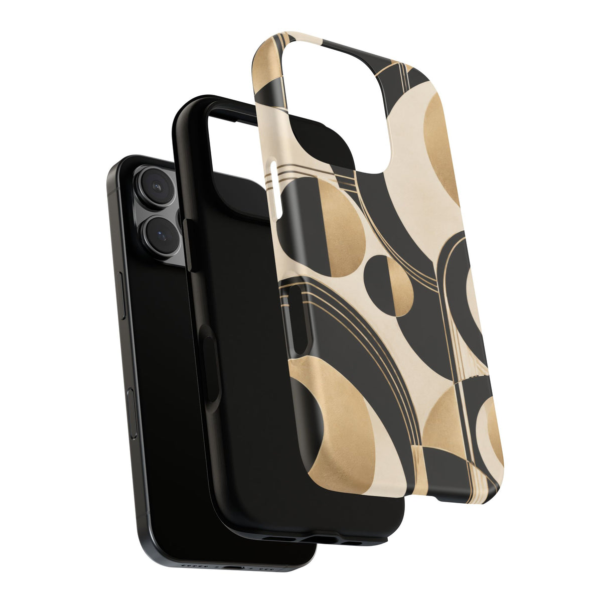 Pearl Orbit iPhone Tough Case | art deco