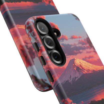 Fuji Rose Horizon Samsung Galaxy Tough Phone Case