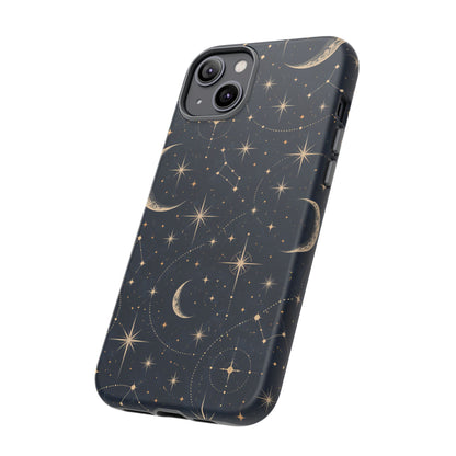 Celestial Moon iPhone Tough Case | Nocturne Atlas