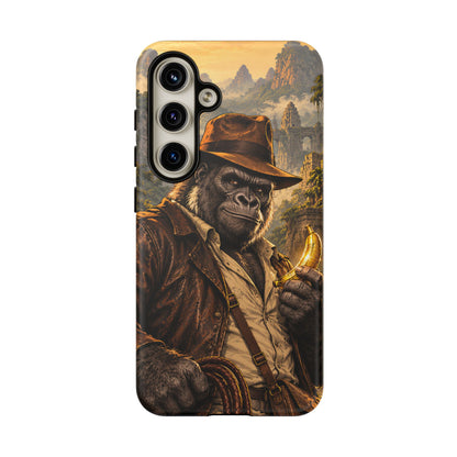 Adventure Gorilla Samsung Galaxy Tough Case | Temple of Bananas