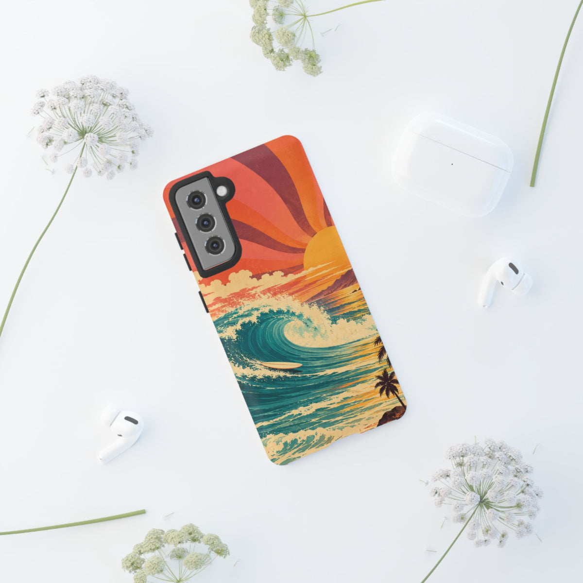 Pacific Daydream Samsung Galaxy Tough Case | vintage surf