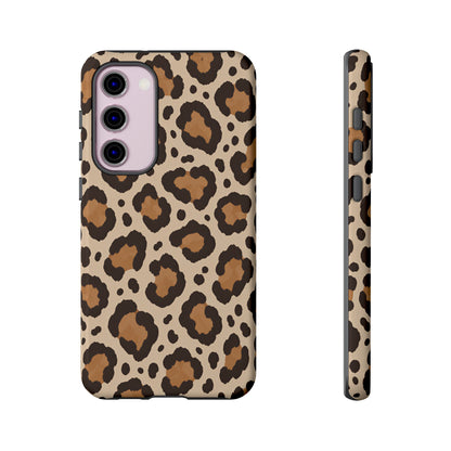 Leopard Print Samsung Galaxy Tough Case | Cocoa Wildcat