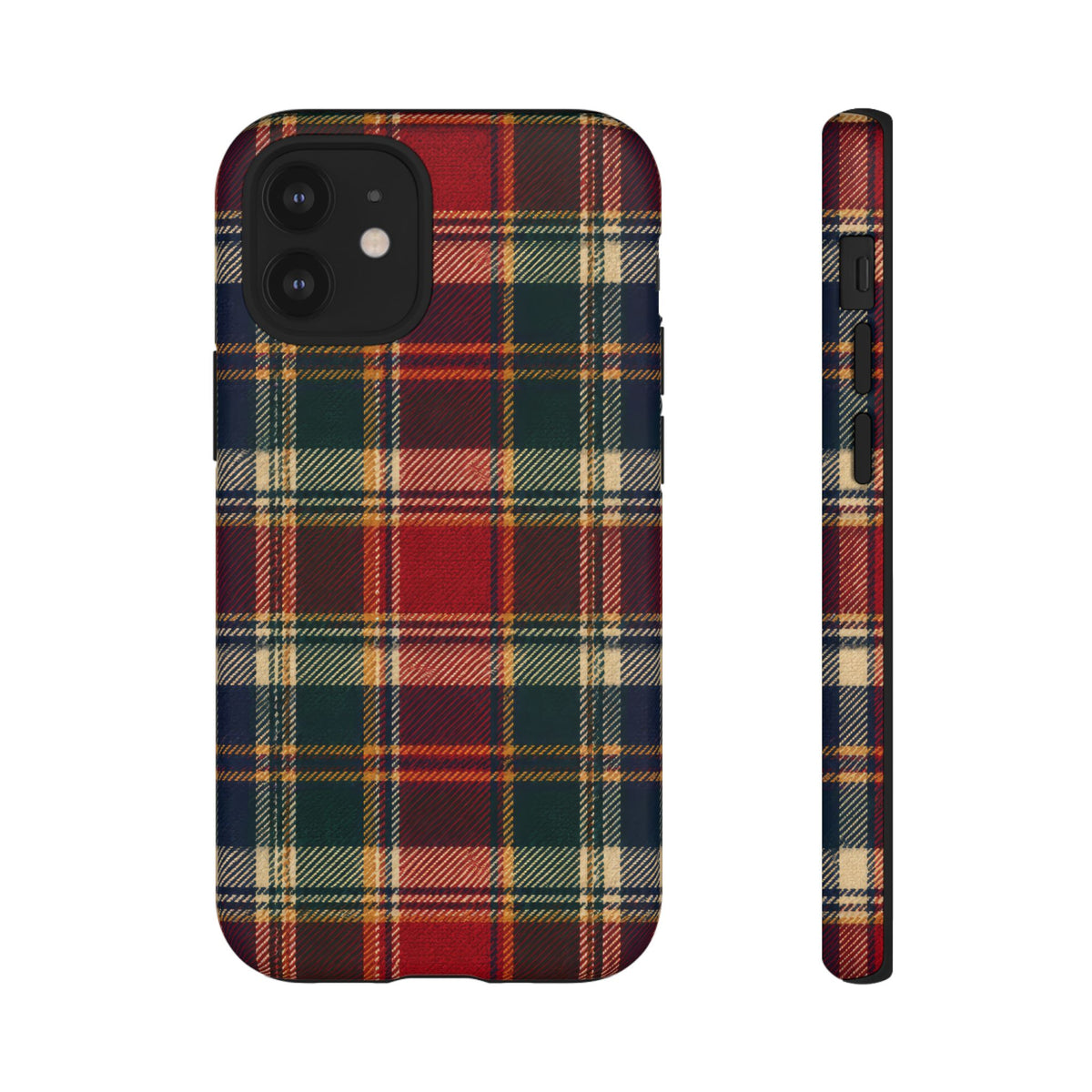 Highland Holiday iPhone Tough Case | christmas plaid