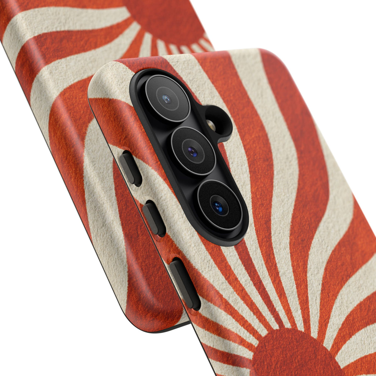 Terracotta Sunburst Samsung Galaxy Tough Phone Case