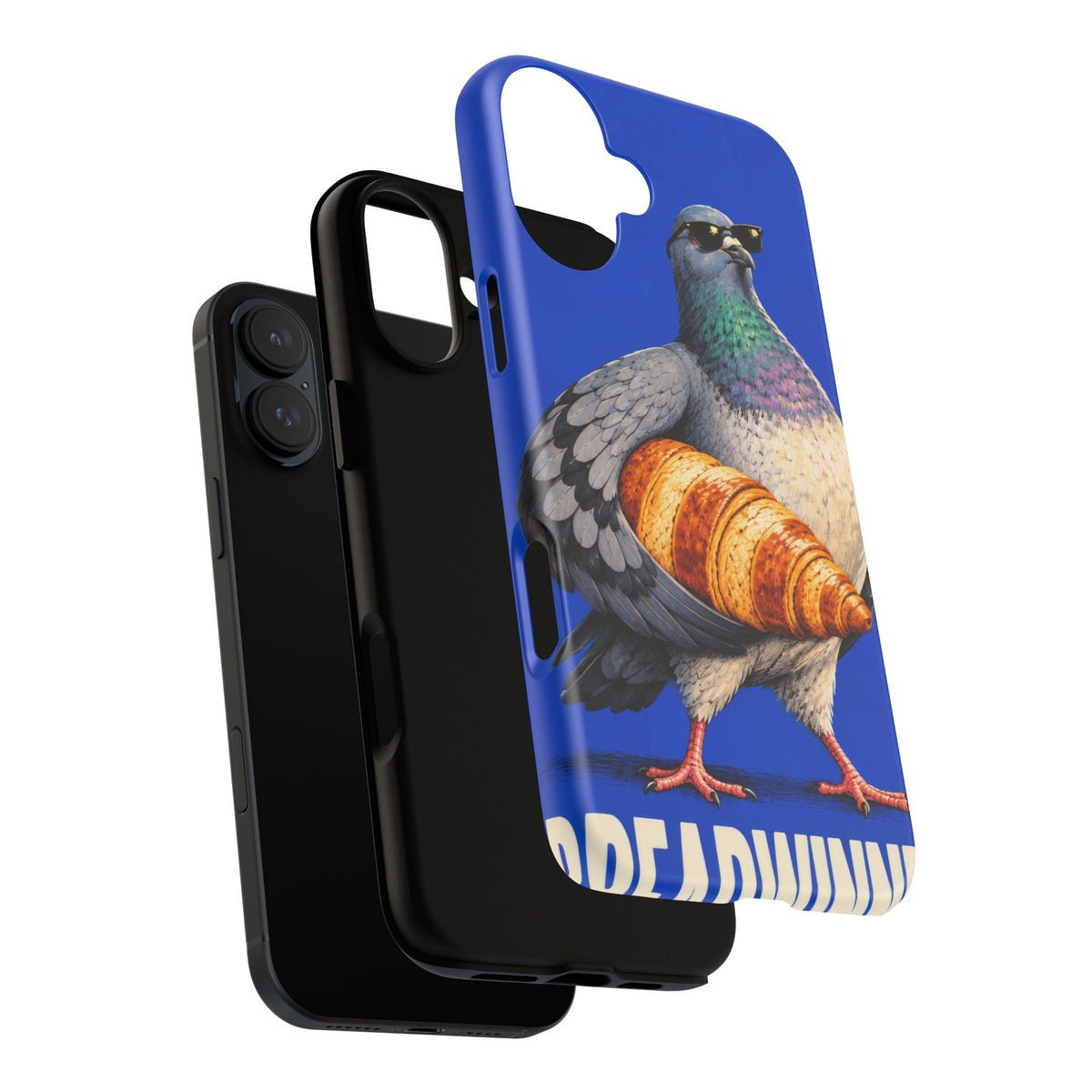 Breadwinner iPhone Tough Case | funny pigeon