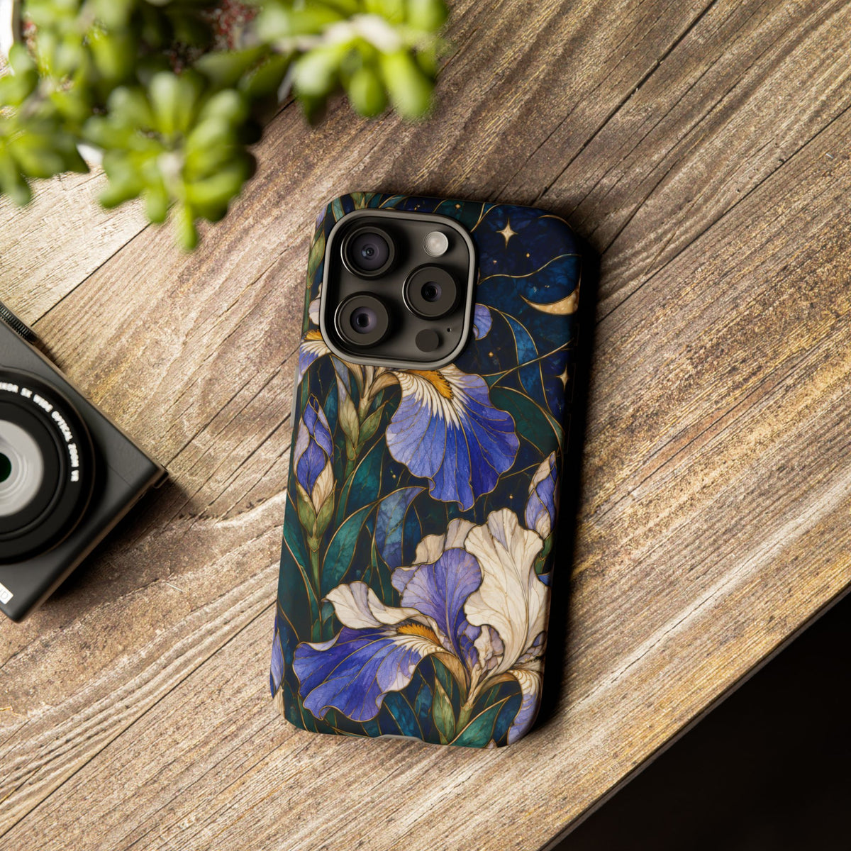 Celestial Iris iPhone Tough Case | iris flowers