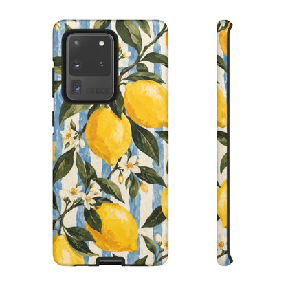 Riviera Lemons Samsung Galaxy Tough Case | lemon print