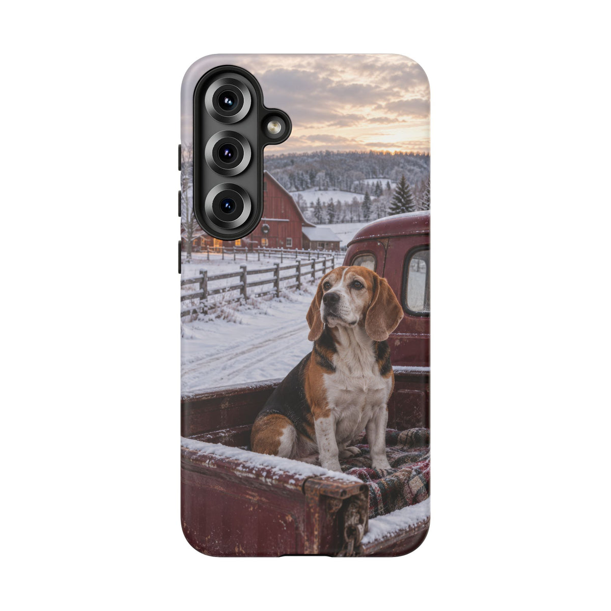 Winter Farm Watch Samsung Galaxy Tough Case | beagle