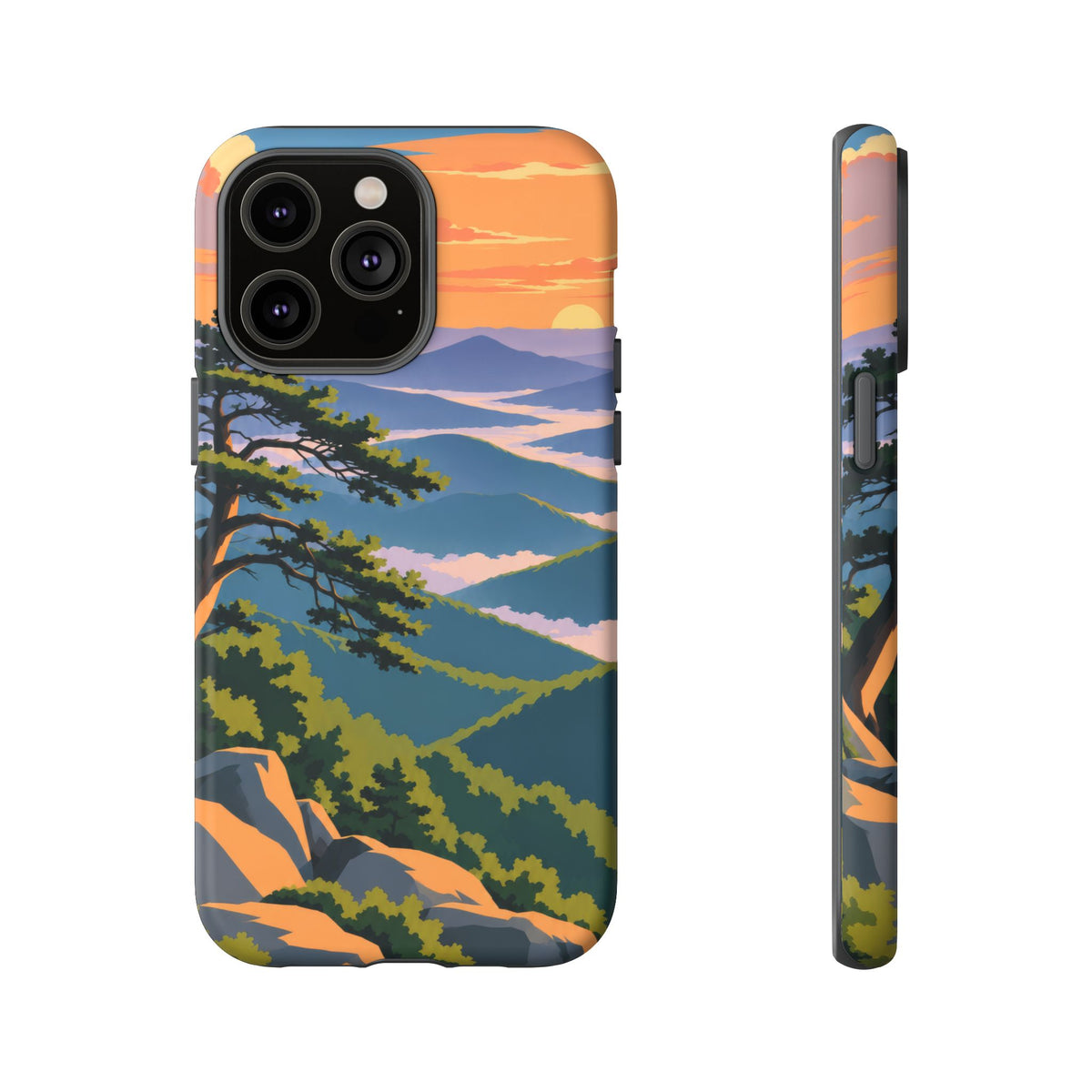 Shenandoah — Blue Hour Ridges iPhone Tough Case