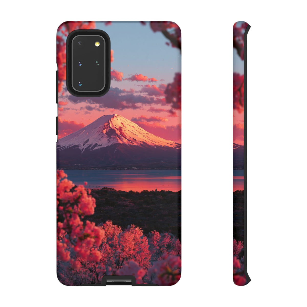 Fuji Rose Horizon Samsung Galaxy Tough Phone Case