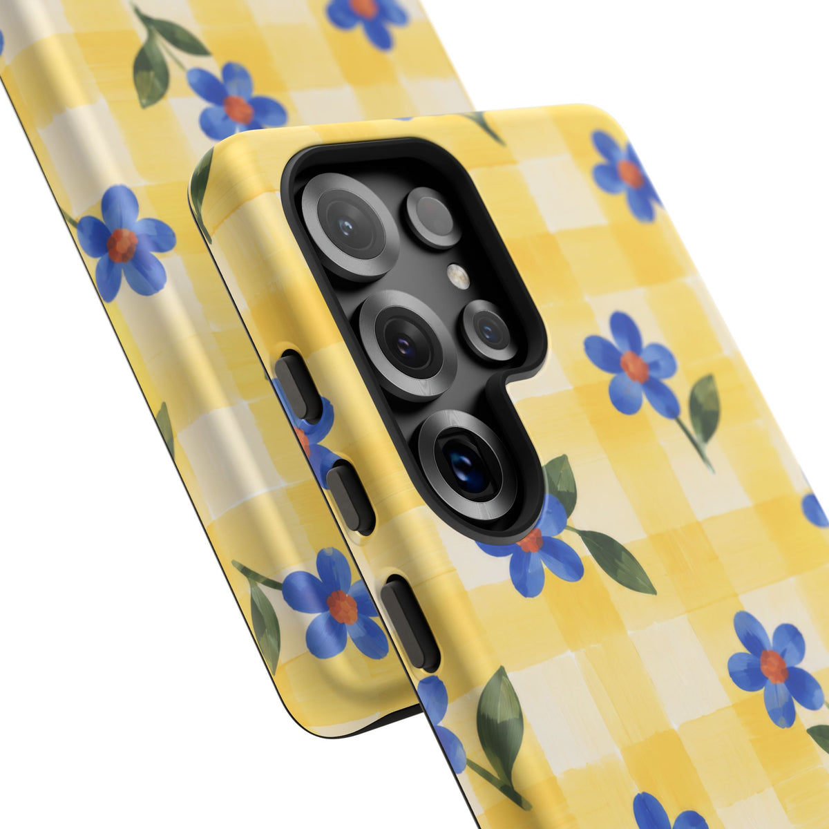 Buttercup Picnic Samsung Galaxy Tough Case | yellow gingham