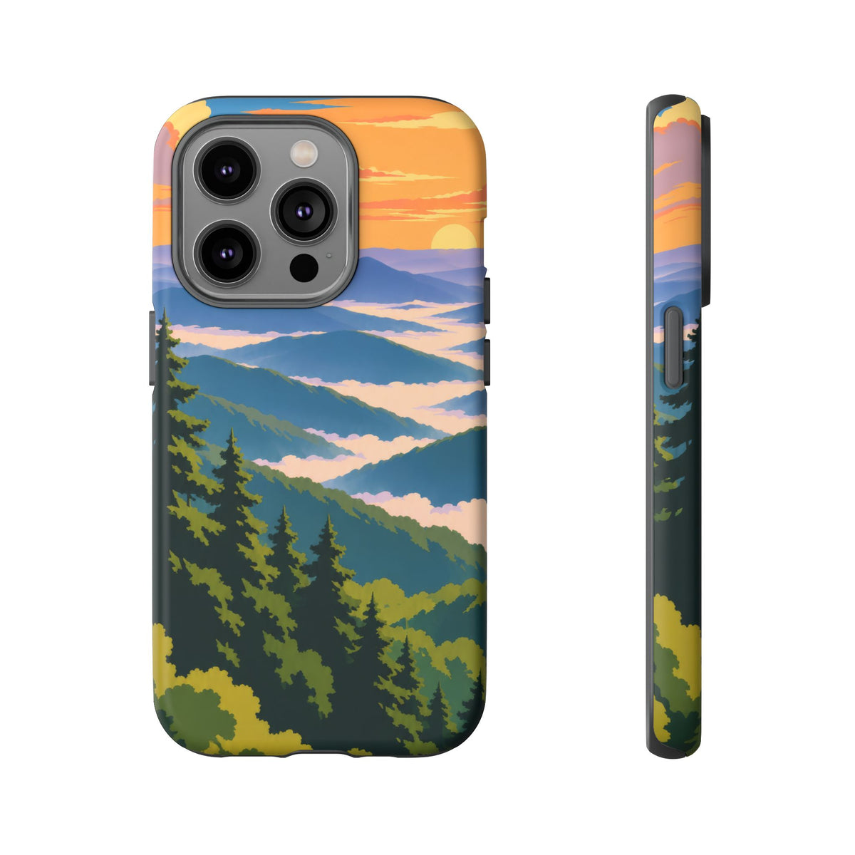 Great Smoky Mountains — Morning Veils iPhone Tough Case