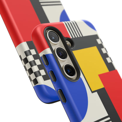 Primary Frequency Samsung Galaxy Tough Case | Primary Color Geometry