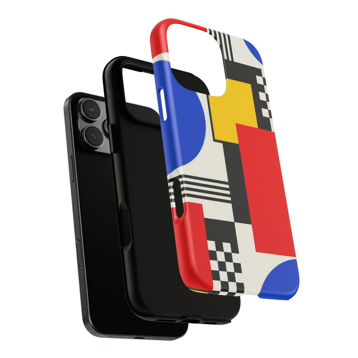Primary Frequency iPhone Tough Case | Primary Color Geometry
