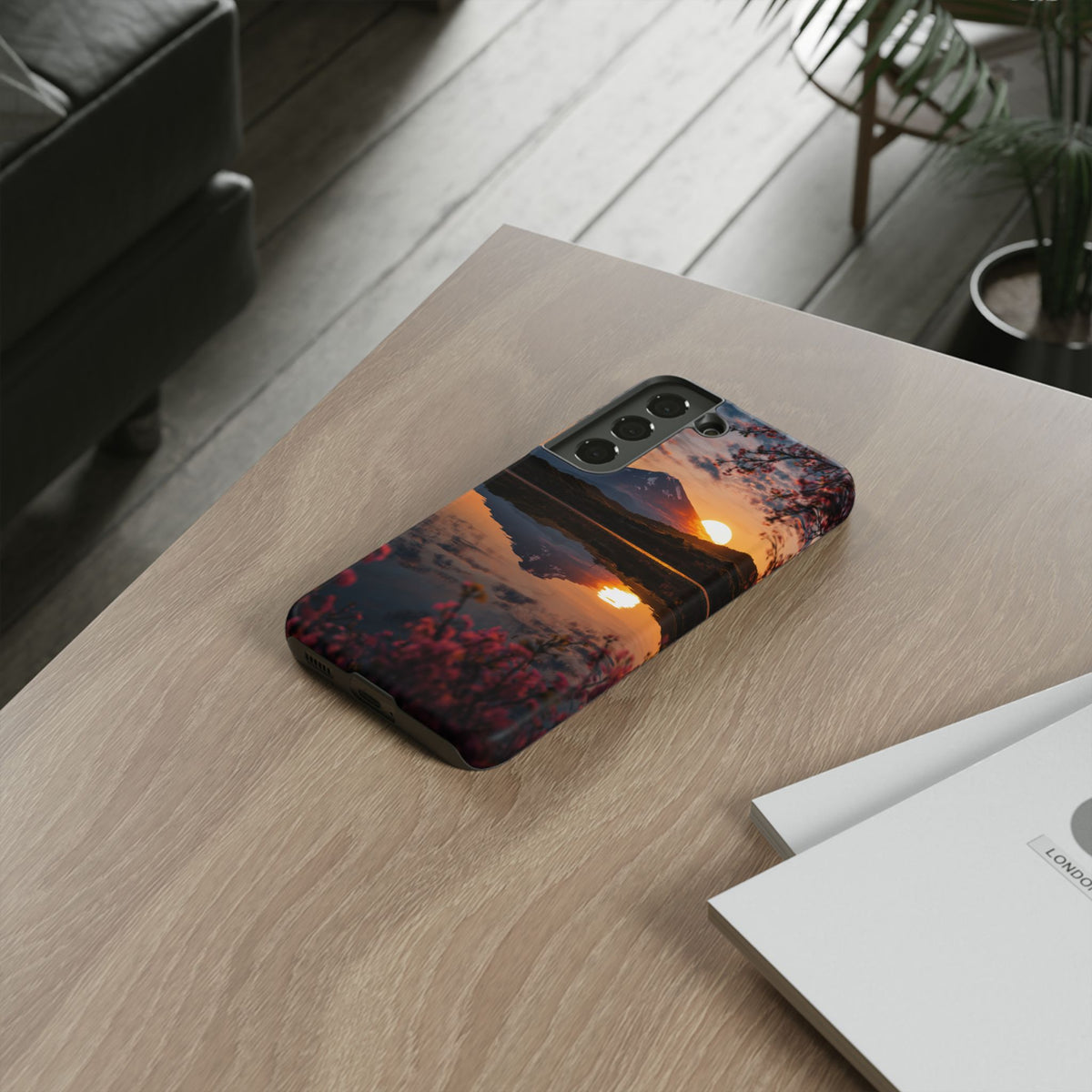 Fuji Golden Reflection Samsung Galaxy Tough Phone Case
