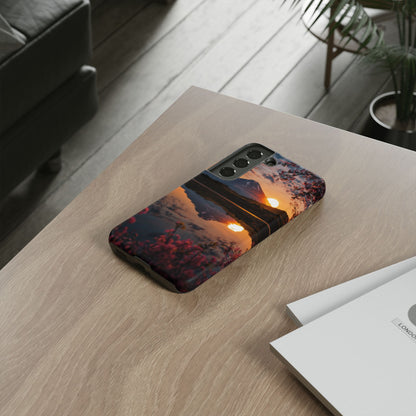 Fuji Golden Reflection Samsung Galaxy Tough Phone Case